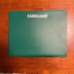 NEW Cardguard Card Folio Holds 360 Trading Cards, Rigid Cover w/ Elastic Closure